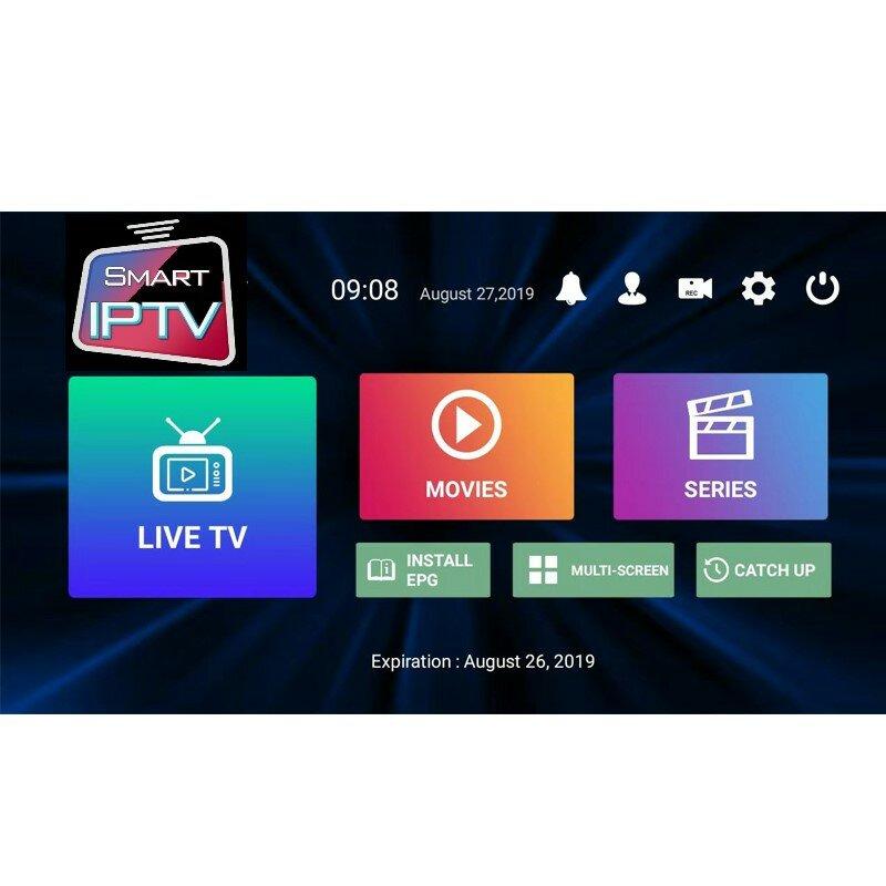 IPTV Player numa televisão inteligente