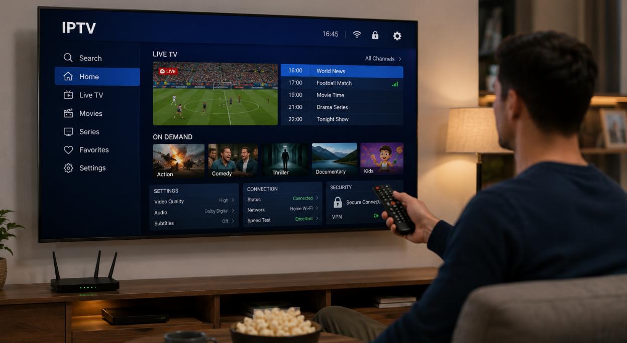 IPTV Smarters Pro numa Smart TV
